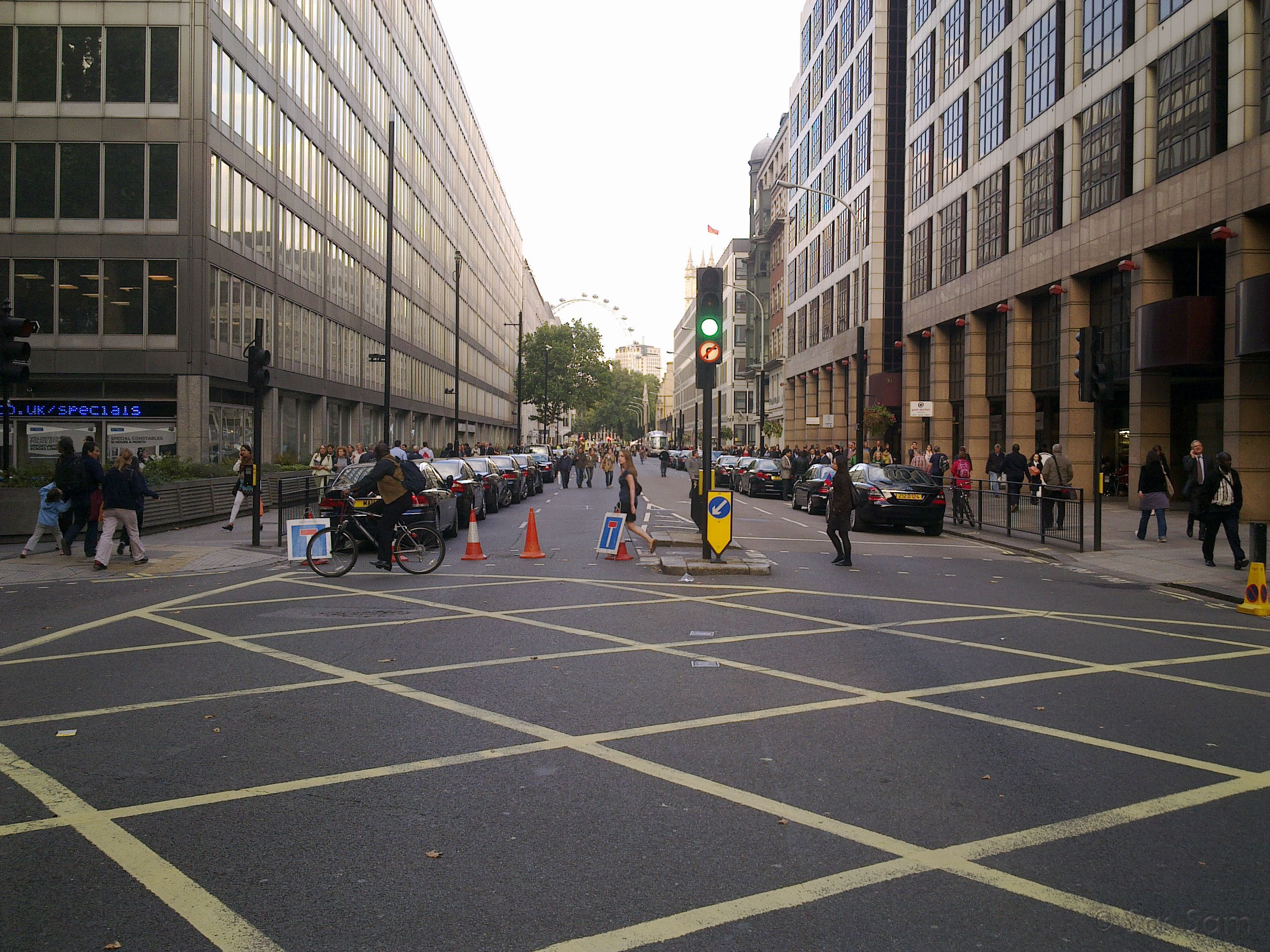 Victoria street closed
