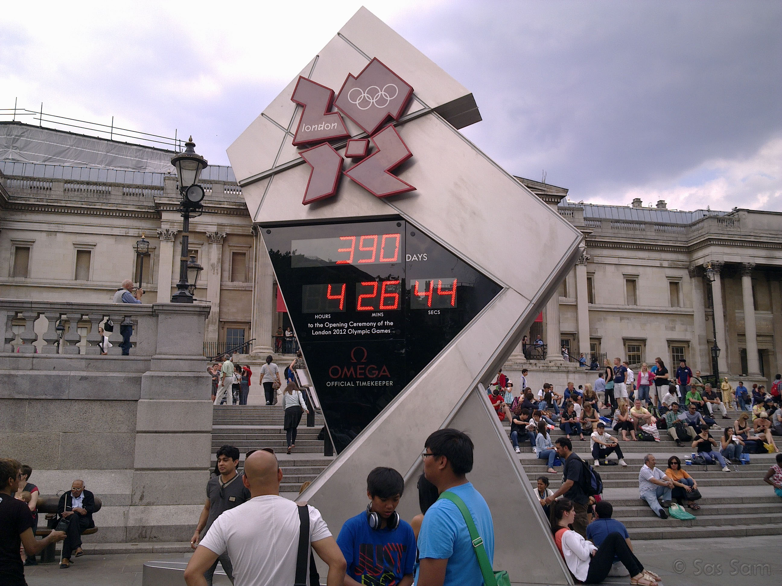 Olympic clock